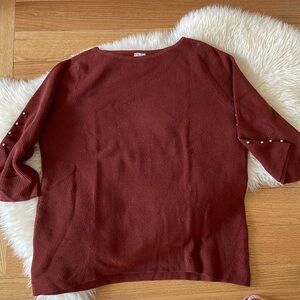 Chico’s cinnamon sweater